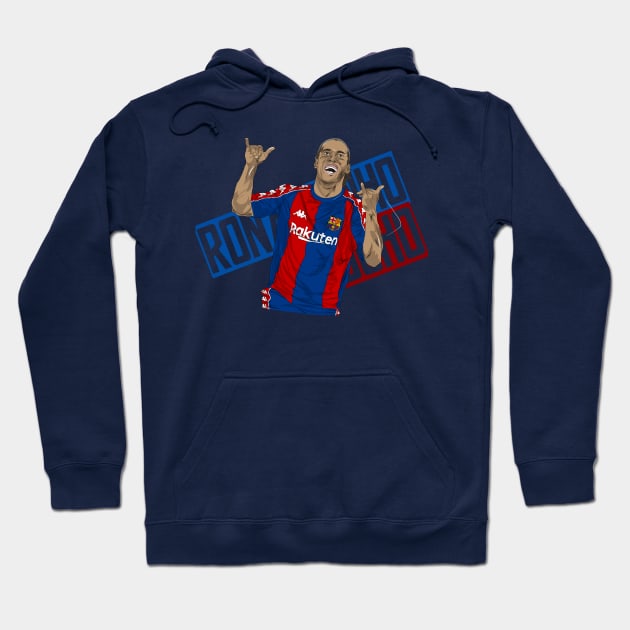 Ronaldinho Hoodie by AlexCont